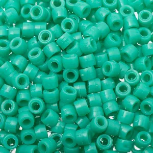 Mini Pony Beads Turquoise Green 1000/pk
