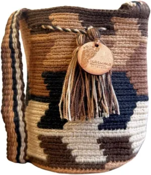 Mini Traditional Wayuu Mochila Bag | Woven Crossbody | Handmade | Boho