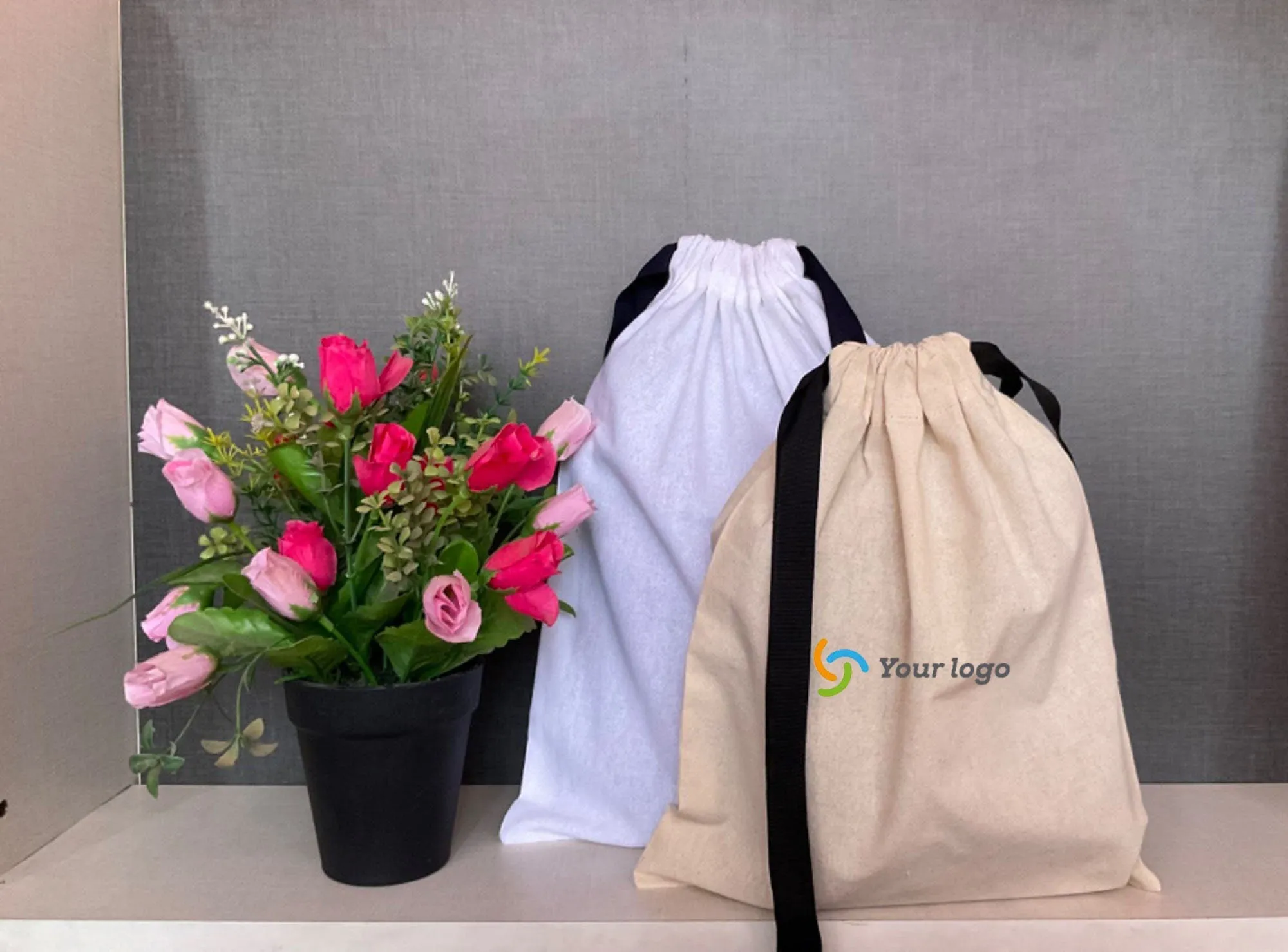 Minimalist Closet Handbag Storage, Dust Bag, 100% Cotton Fit, 2 Sizes Available