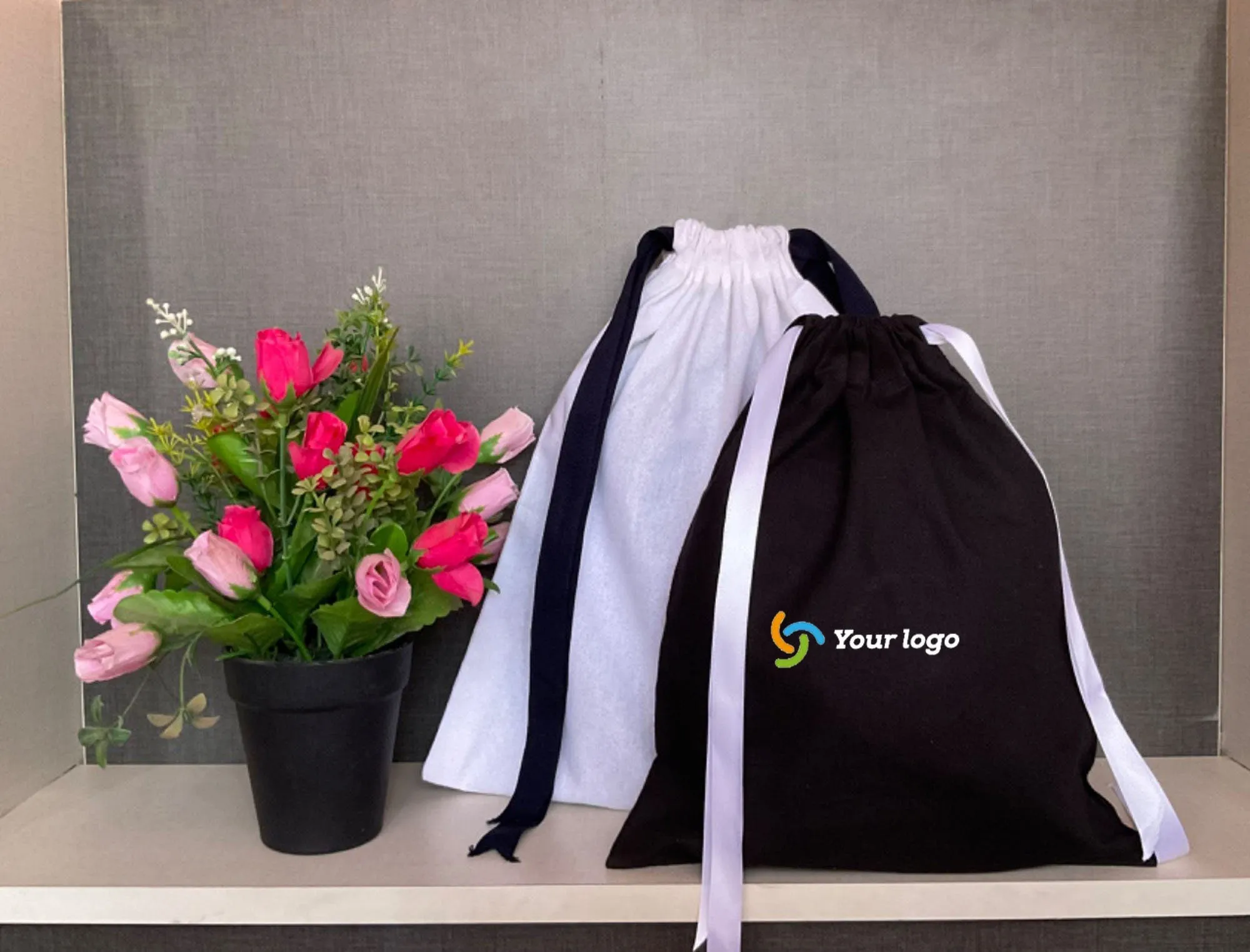 Minimalist Closet Handbag Storage, Dust Bag, 100% Cotton Fit, 2 Sizes Available