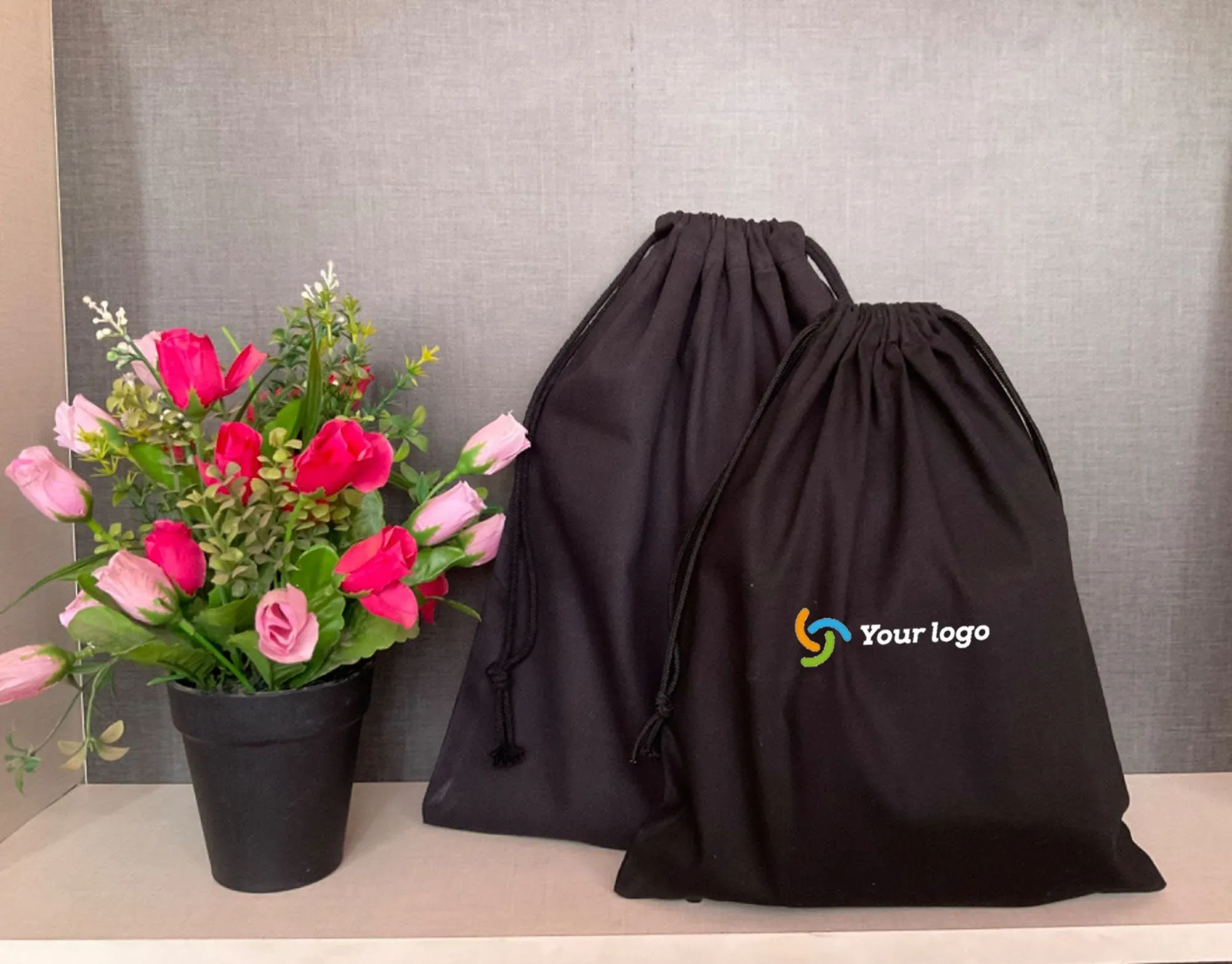Minimalist Closet Handbag Storage, Dust Bag, 100% Cotton Fit, 2 Sizes Available