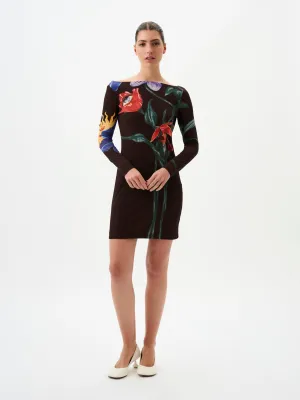 MIRRAGE MINI DRESS | ELYSIUM COCOA