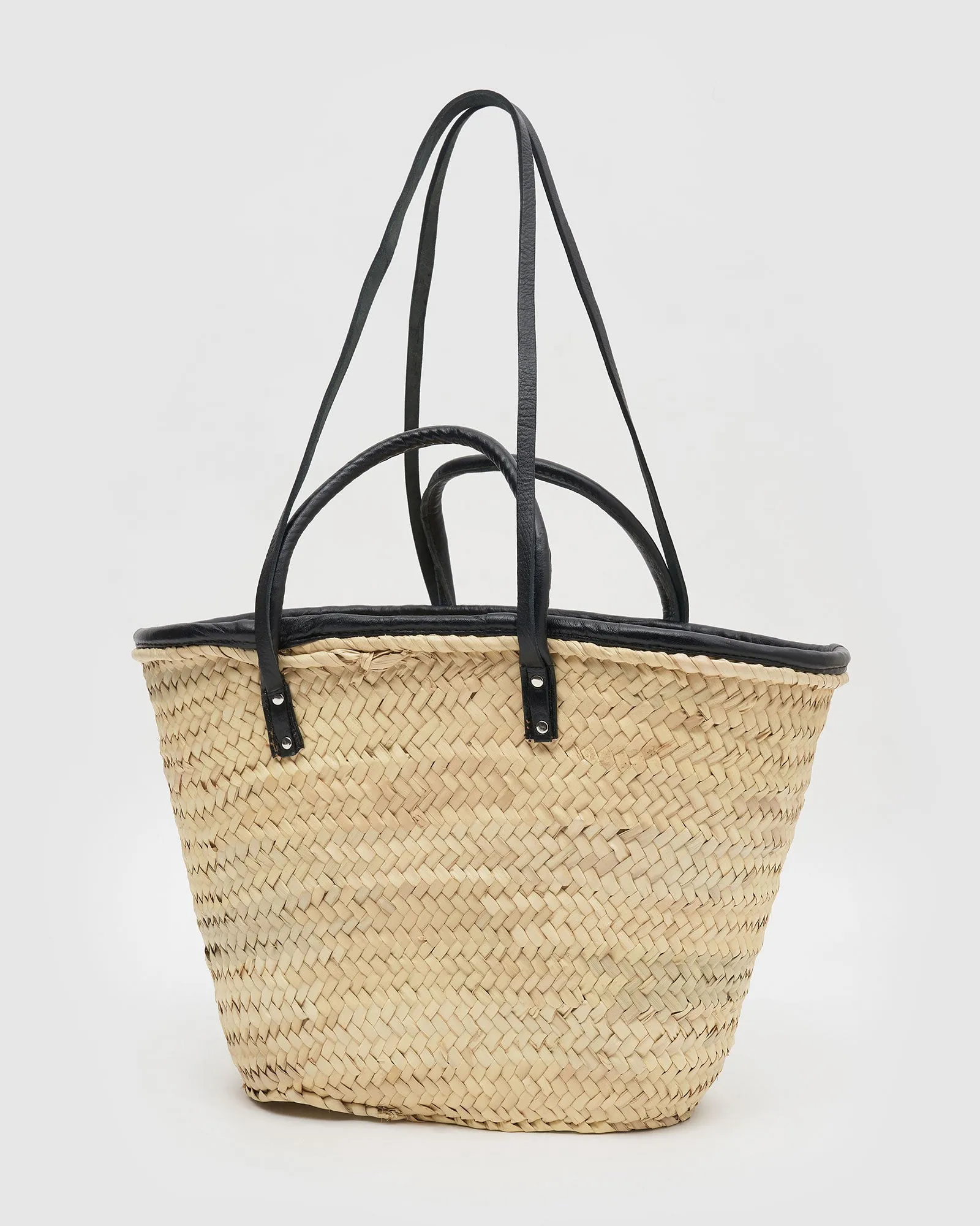 Miz Casa & Co Imogen Basket Bag Black