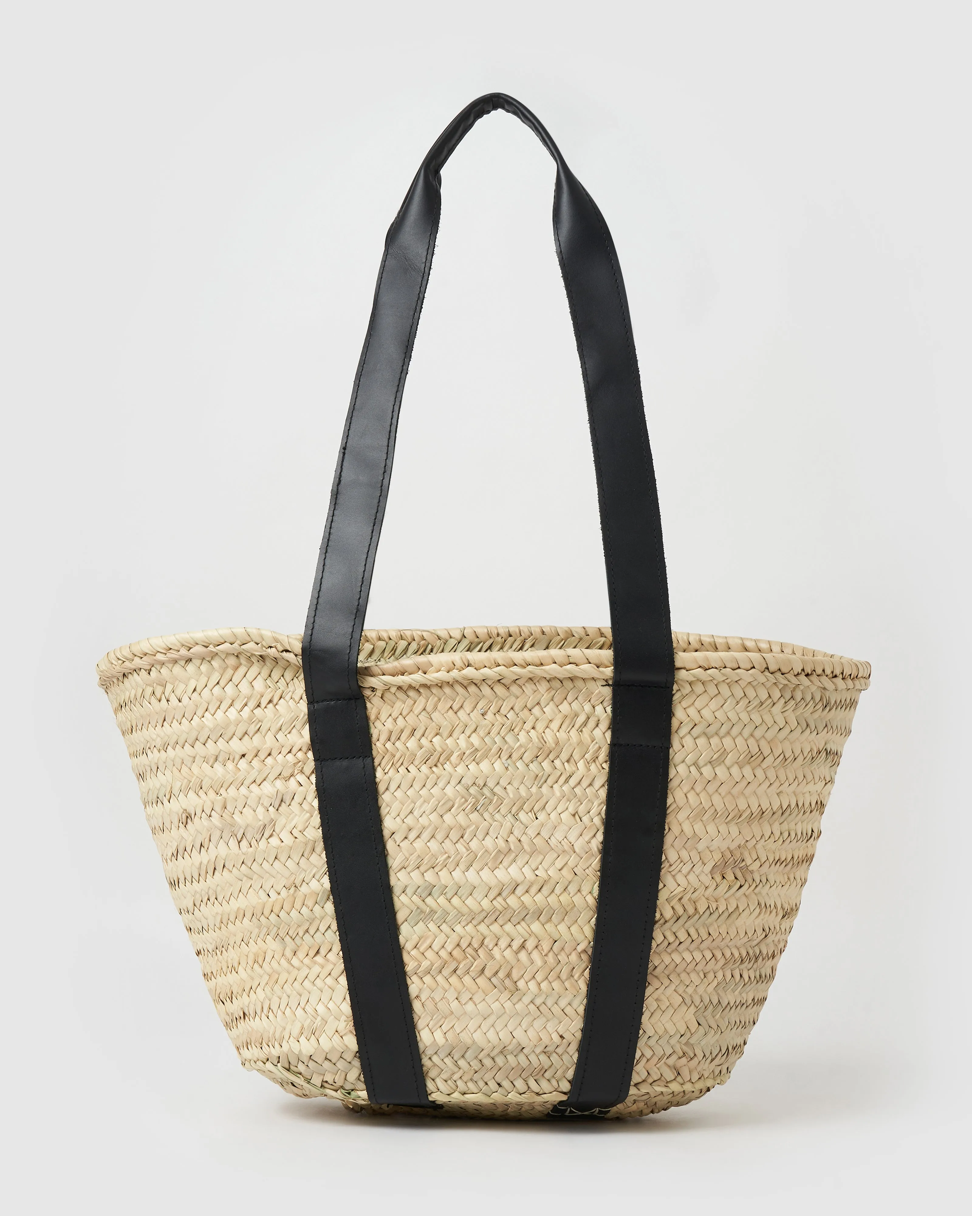 Miz Casa & Co Madison French Basket Bag Black
