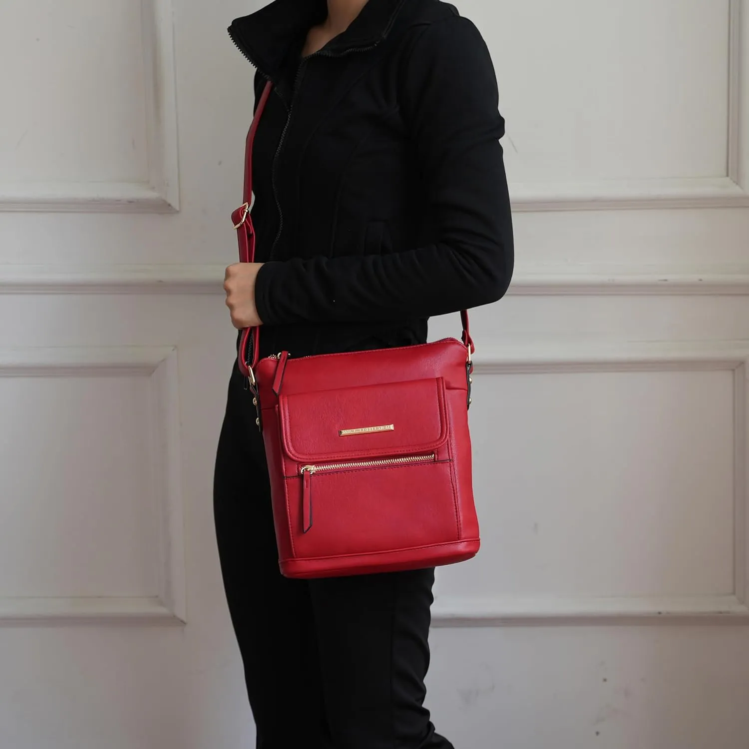 MKF Collection Women's Shoulder Bag, Vegan Leather Crossbody Bag Handbag Purse By Mia K