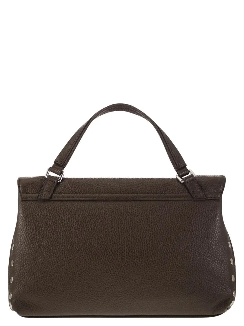 Modica Brown Structured Shoulder Bag