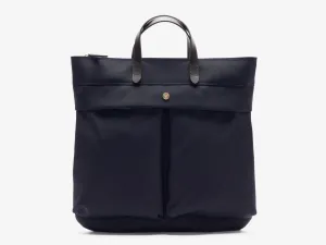 M/S Helmet Bag – Navy/Dark Brown