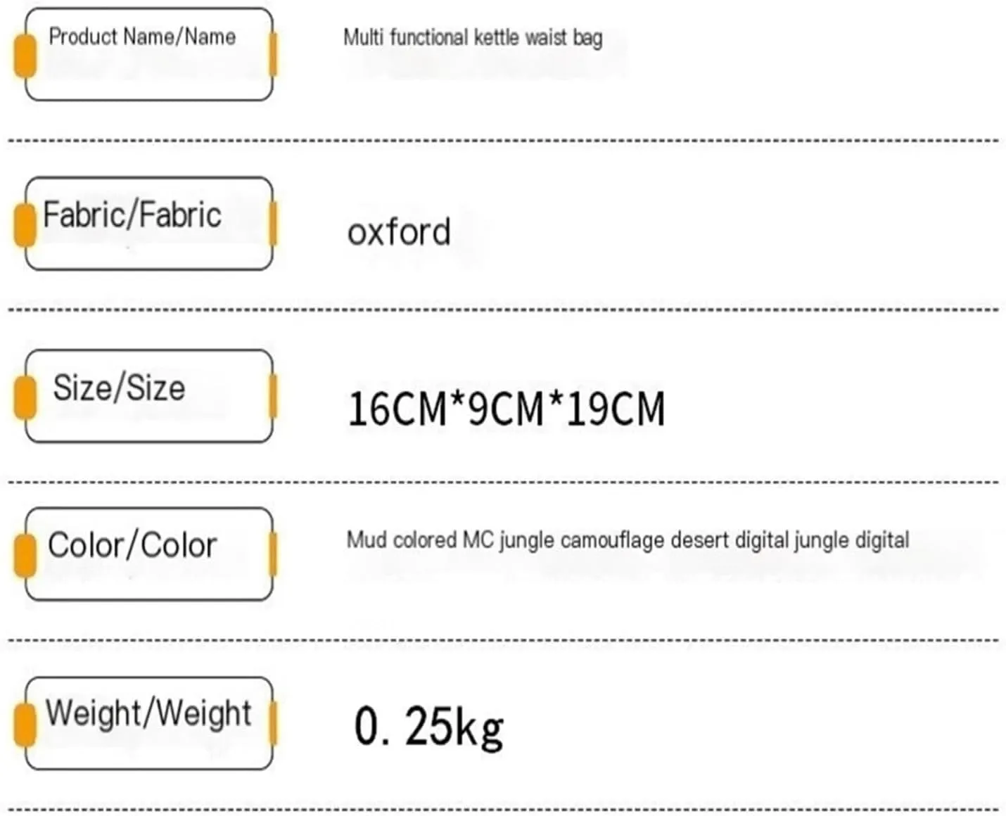 Multifunctional Water jug Waist Bag, Nylon Cloth Waterproof, Retractable Water jug Bag, Suitable for Outdoor Training and Cycling(Jungle Camouflage)