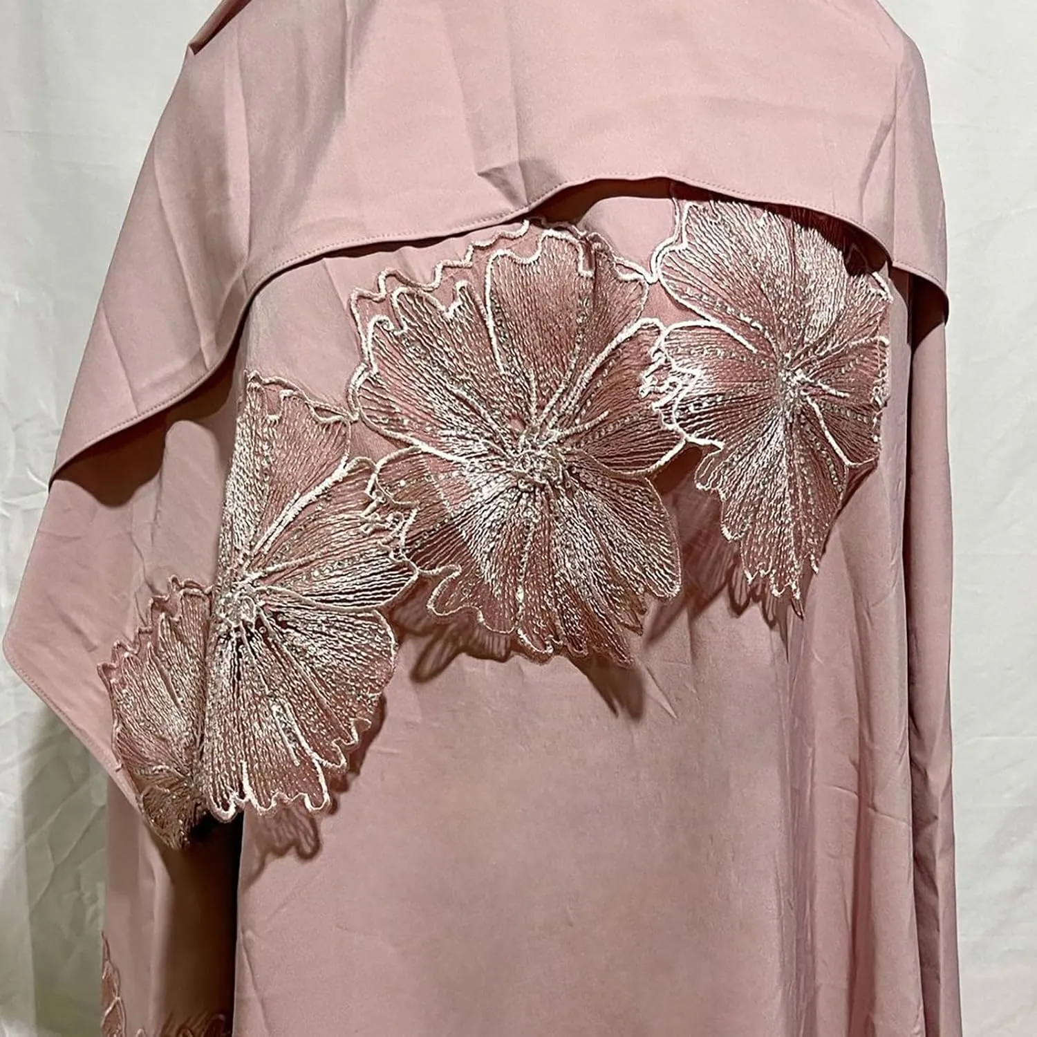 Muslim Dress for Women One-Piece Loose Fit Arabic Islamic Prayer Robe Jilbab Prayer Clothes Islam Dubai Outfits
