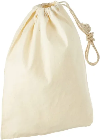 Muslin Bags with Cotton Drawstring 12 pack