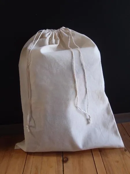 Muslin Bags with Cotton Drawstring 12 pack
