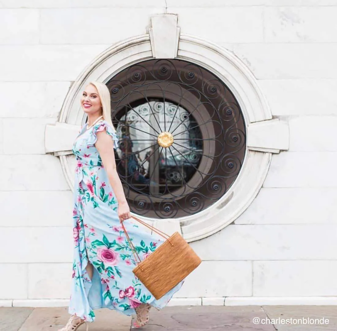 Nantucket Navy Stripe Harper Tote