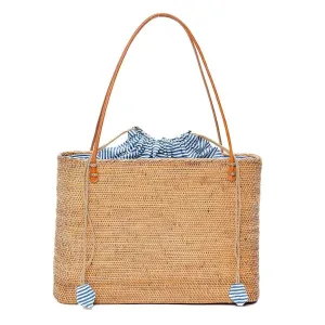 Nantucket Navy Stripe Harper Tote