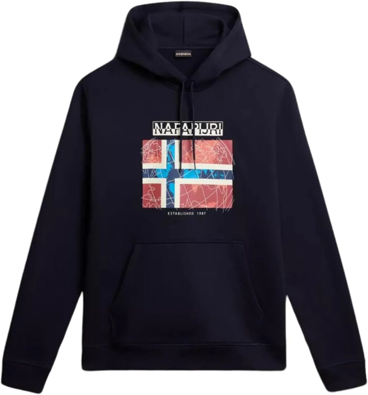 Napapijri Blue Cotton Men's Sweater