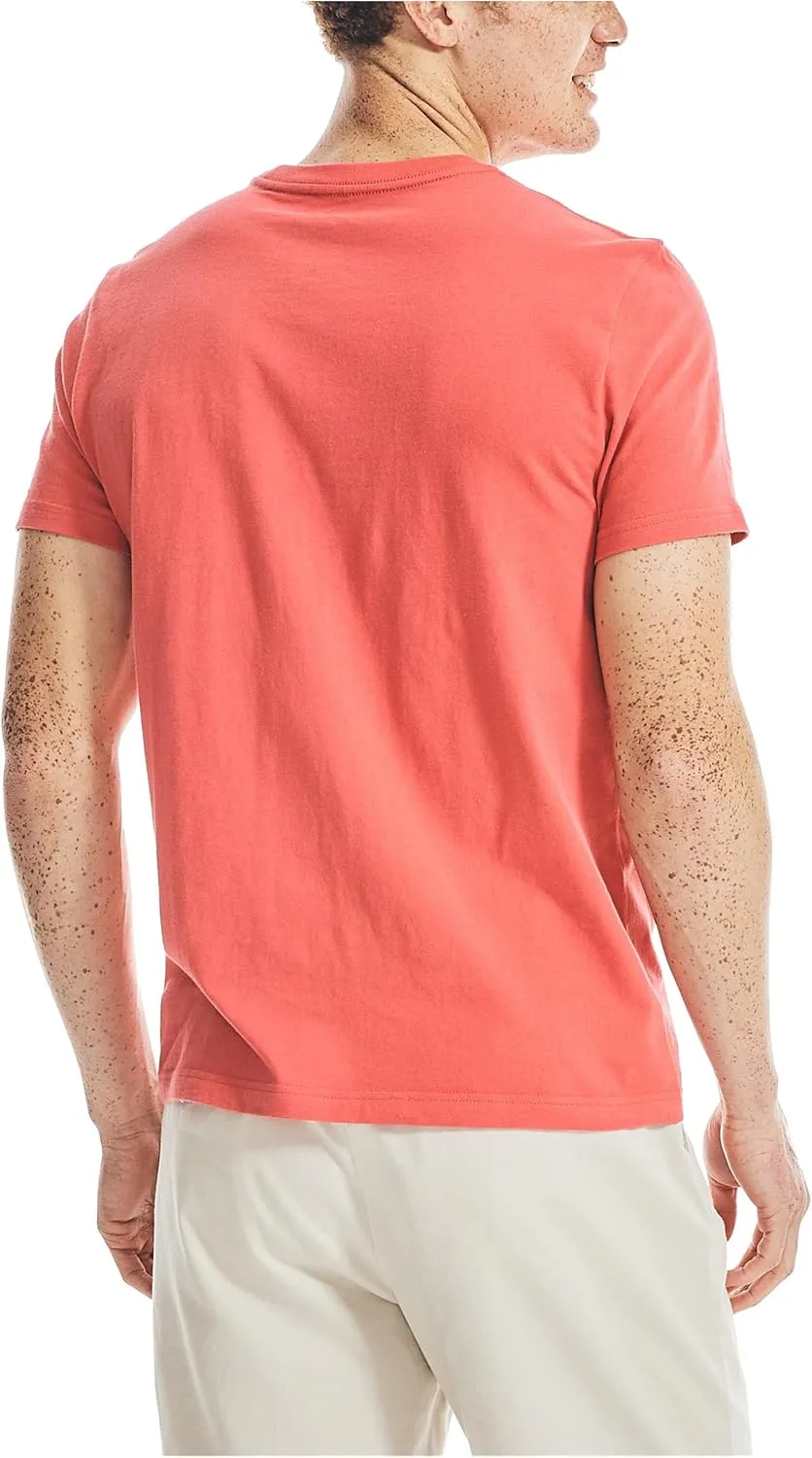 Nautica Men's Short Sleeve 100% Cotton Nautical Series Graphic Tee