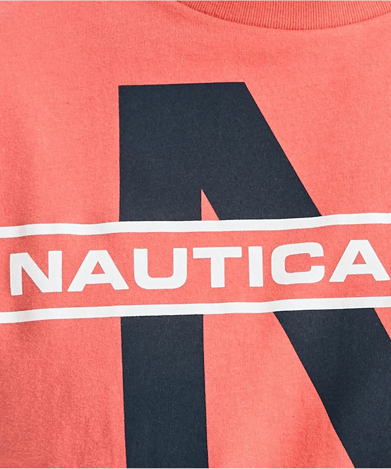 Nautica Men's Short Sleeve 100% Cotton Nautical Series Graphic Tee