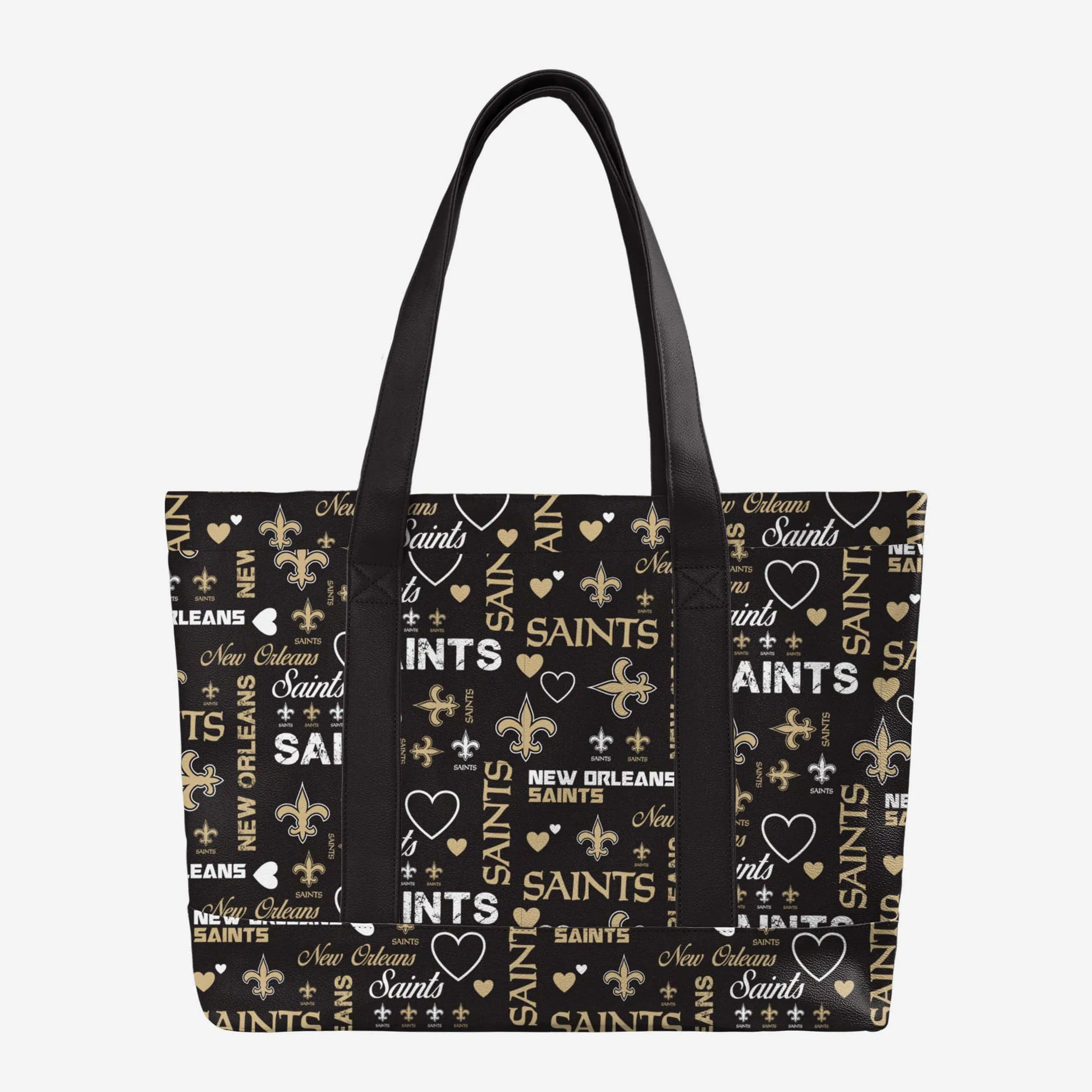 New Orleans Saints Logo Love Tote Bag