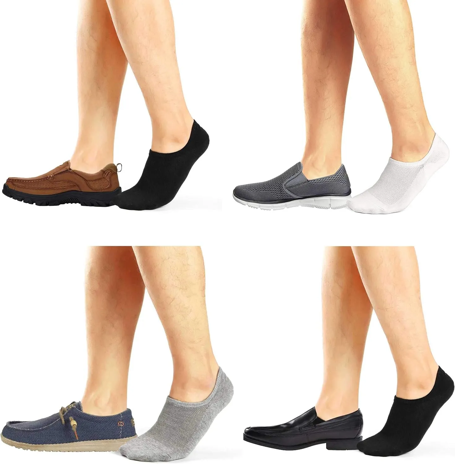 No Show Low Cut Ankle Socks Casual Cotton Socks