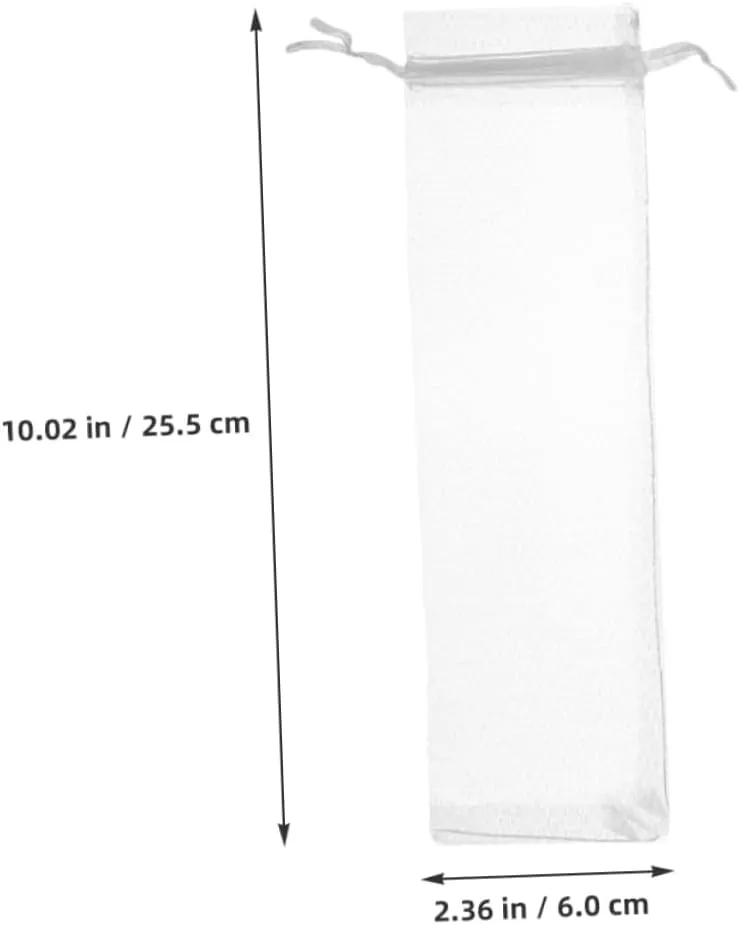 NOLITOY Lightweight Mesh Organza Bags 100pcs Drawstring Storage Pouches for Fans Wedding Jewelry Bracelets Necklaces Portable