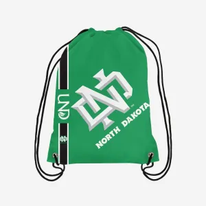 North Dakota Fighting Hawks Big Logo Drawstring Backpack