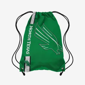 North Texas Mean Green Big Logo Drawstring Backpack