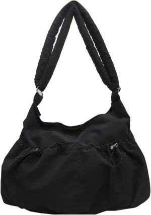 Nylon Crossbody Bags for Women,Hobo Bags for Women,Tote Purse Handbags Shoulder Bag Travel Messenger Bag