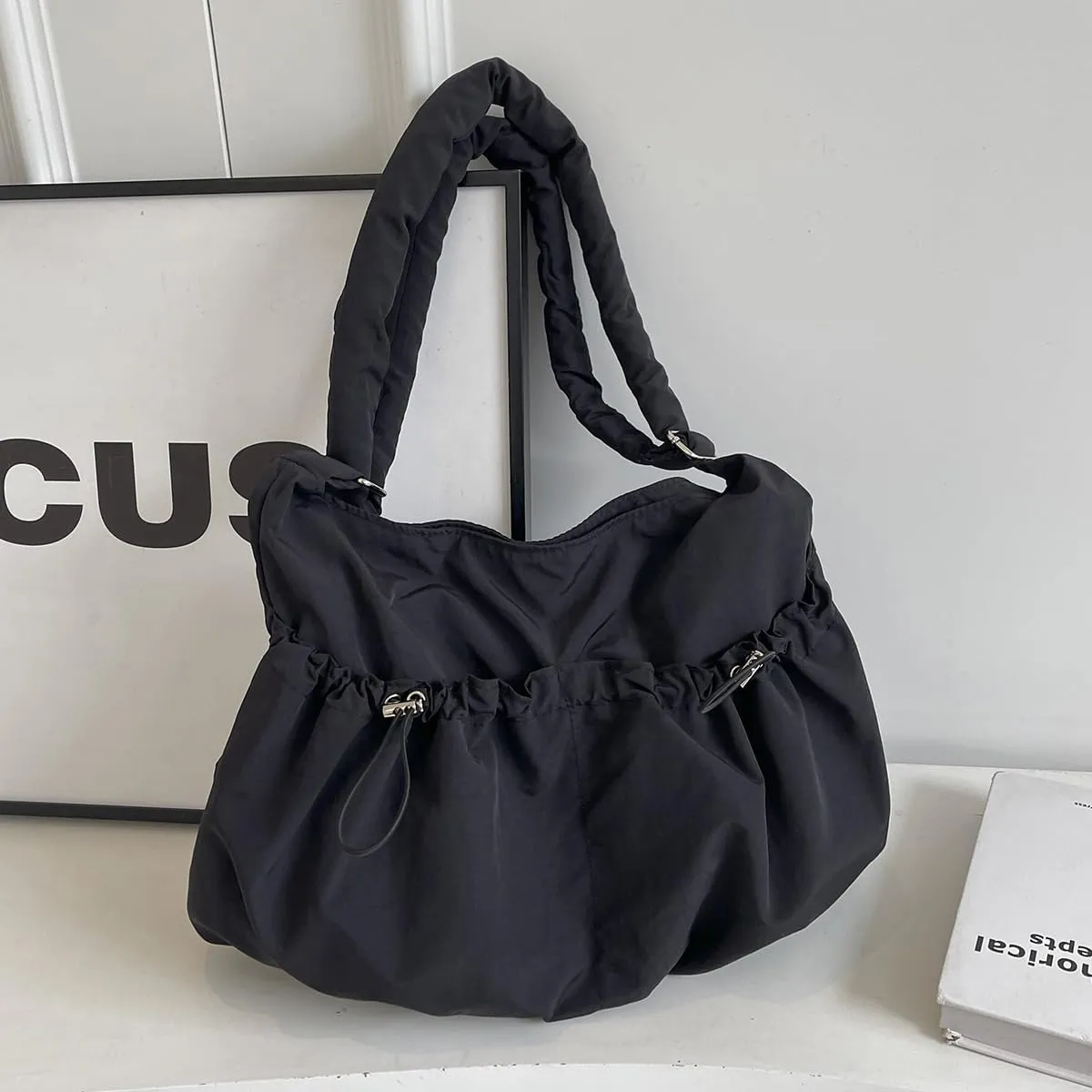 Nylon Crossbody Bags for Women,Hobo Bags for Women,Tote Purse Handbags Shoulder Bag Travel Messenger Bag