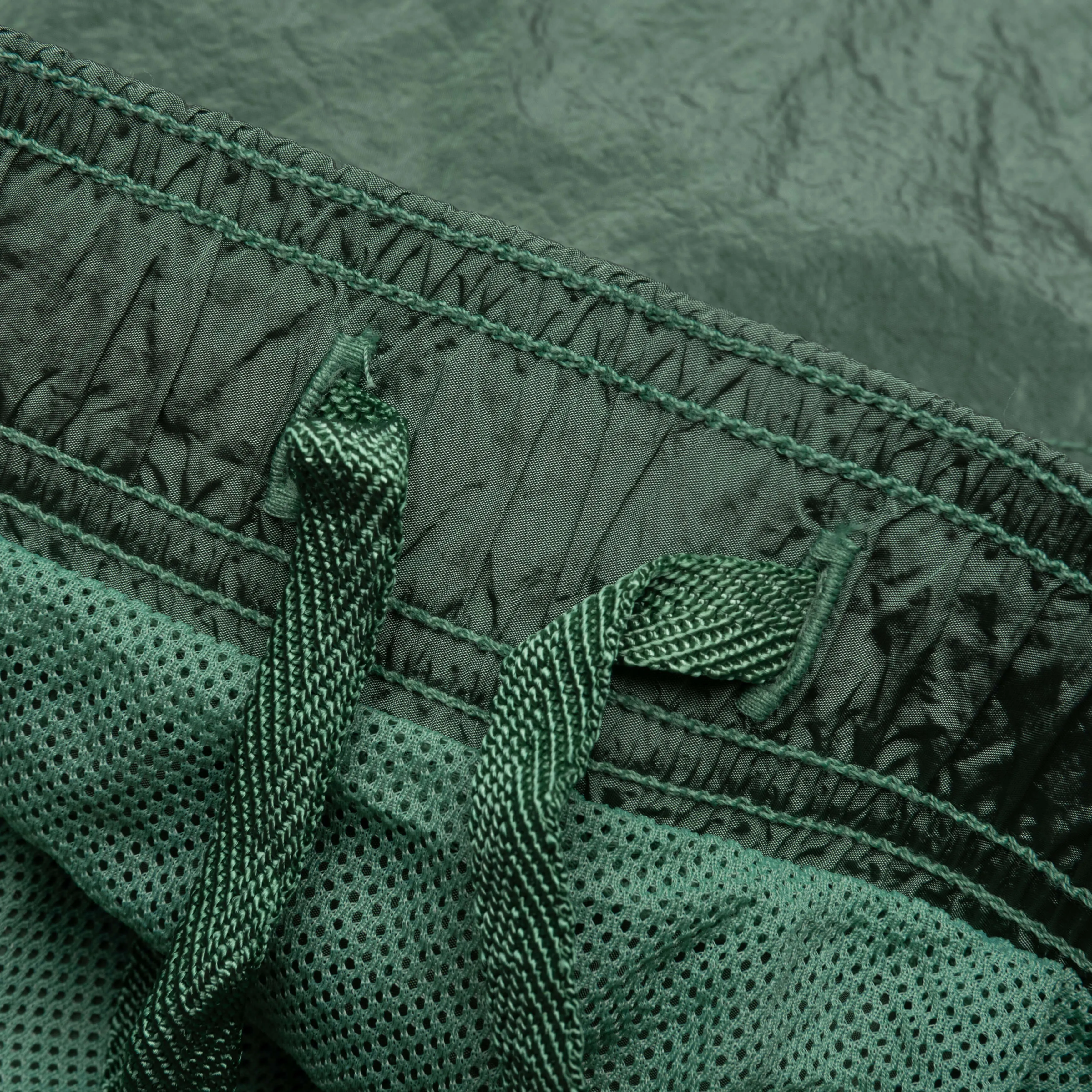 Nylon Metal Regular Fit Shorts - Light Green