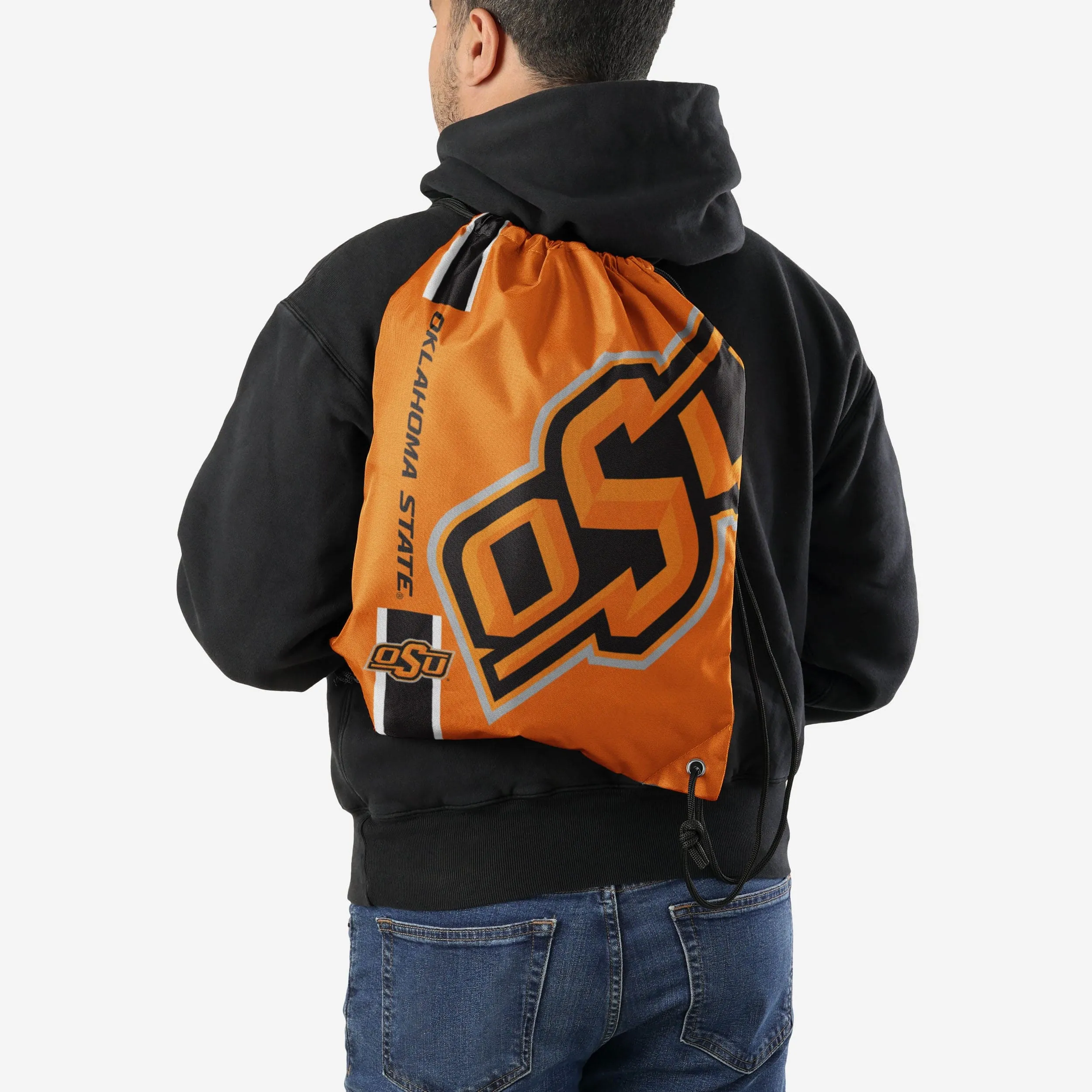 Oklahoma State Cowboys Big Logo Drawstring Backpack