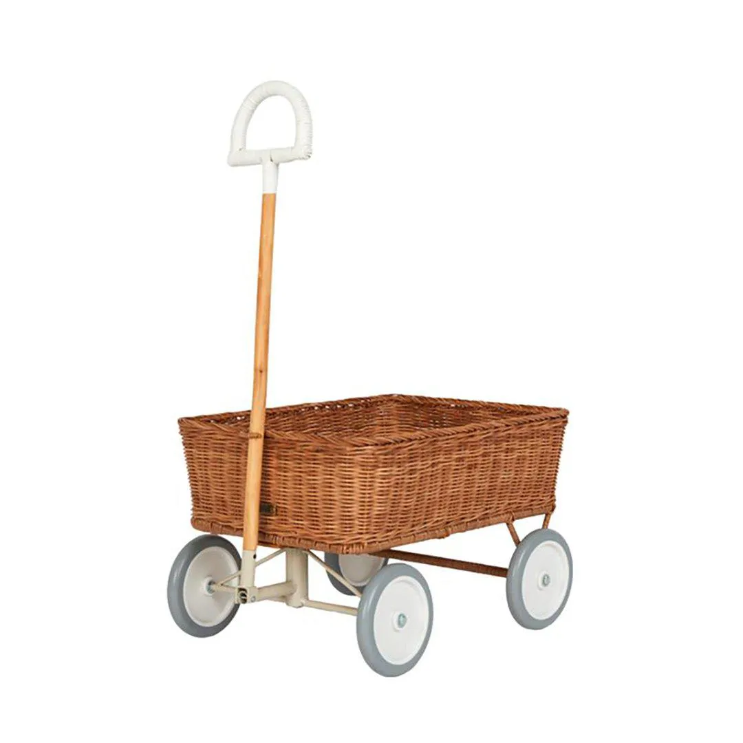 Olli Ella Rattan Wonder Wagon - Natural