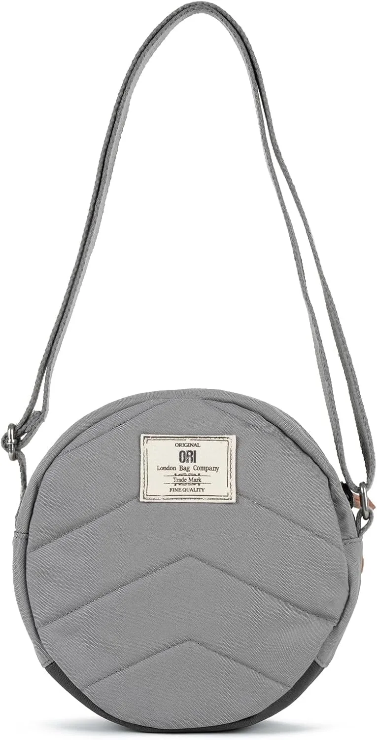 ORI LONDON Crossbody Bag - Nylon Small Crossbody Bags for Women & Men with Chunky Zippers - The Paddington