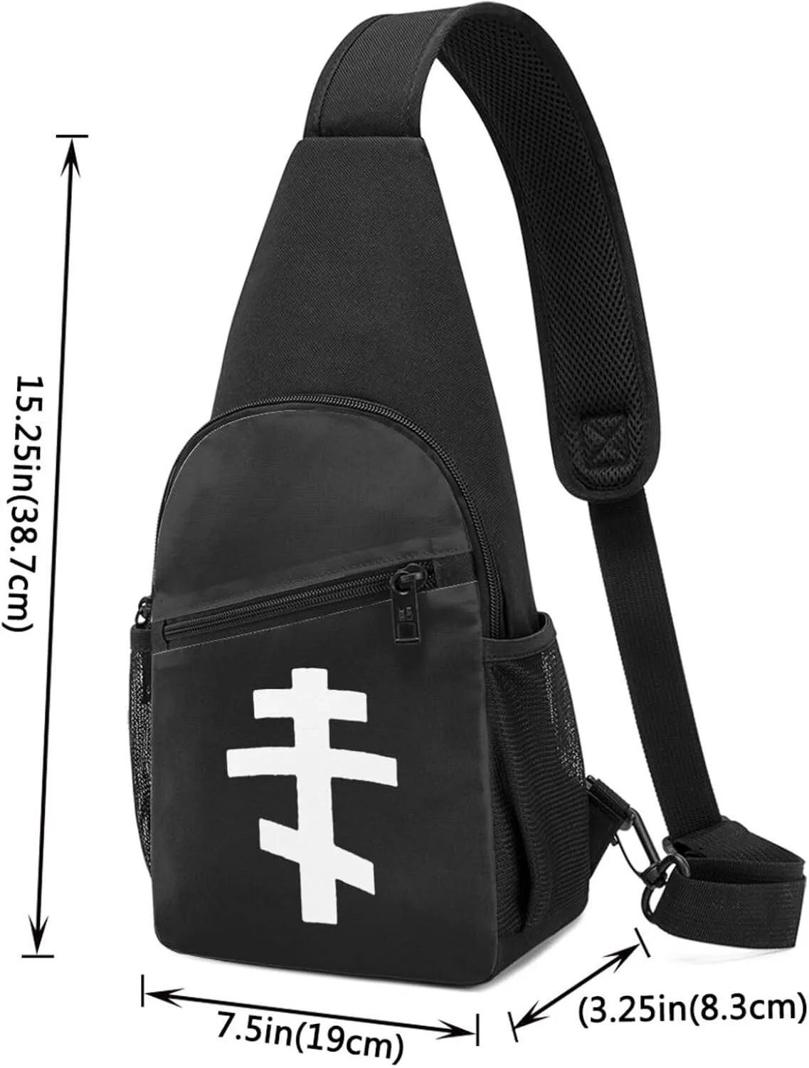 Orthodox Cross Chest Pack Leisure Shoulder Crossbody Chest Bag