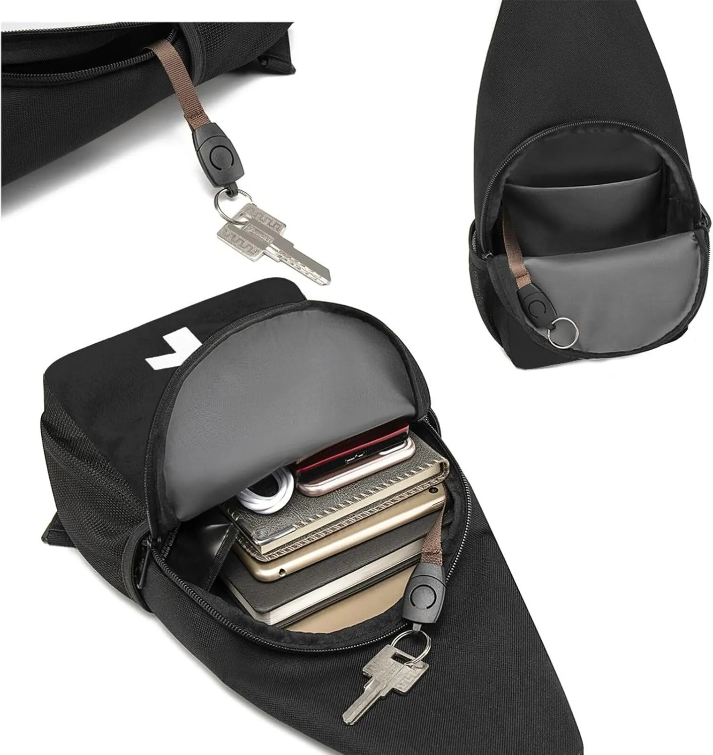 Orthodox Cross Chest Pack Leisure Shoulder Crossbody Chest Bag