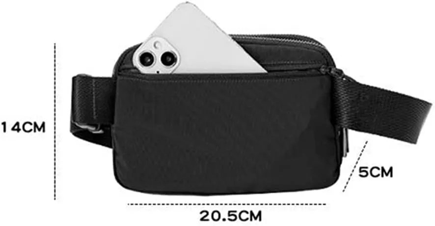 Outdoor running sports bag, VALINK men and women waterproof zipper waist bag messenger fitness chest bag for Running