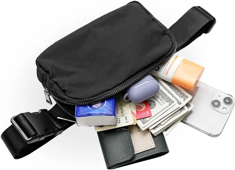 Outdoor running sports bag, VALINK men and women waterproof zipper waist bag messenger fitness chest bag for Running