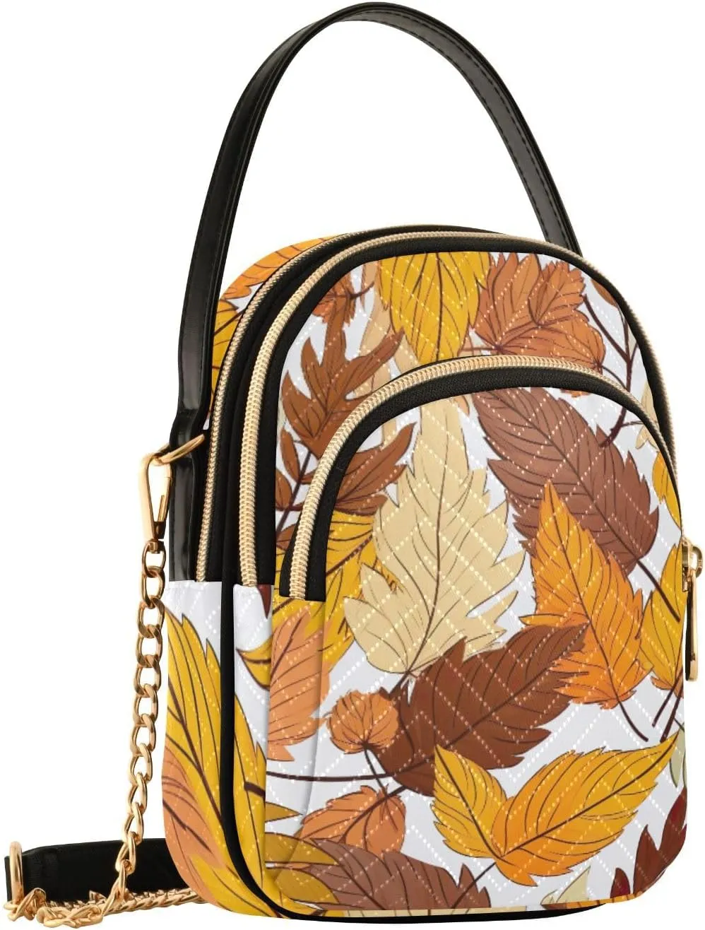 Owl Sits on a Blue Women Crossbody Bags, Crossbody Shoulder Purse, Crossbody Purse for Girls