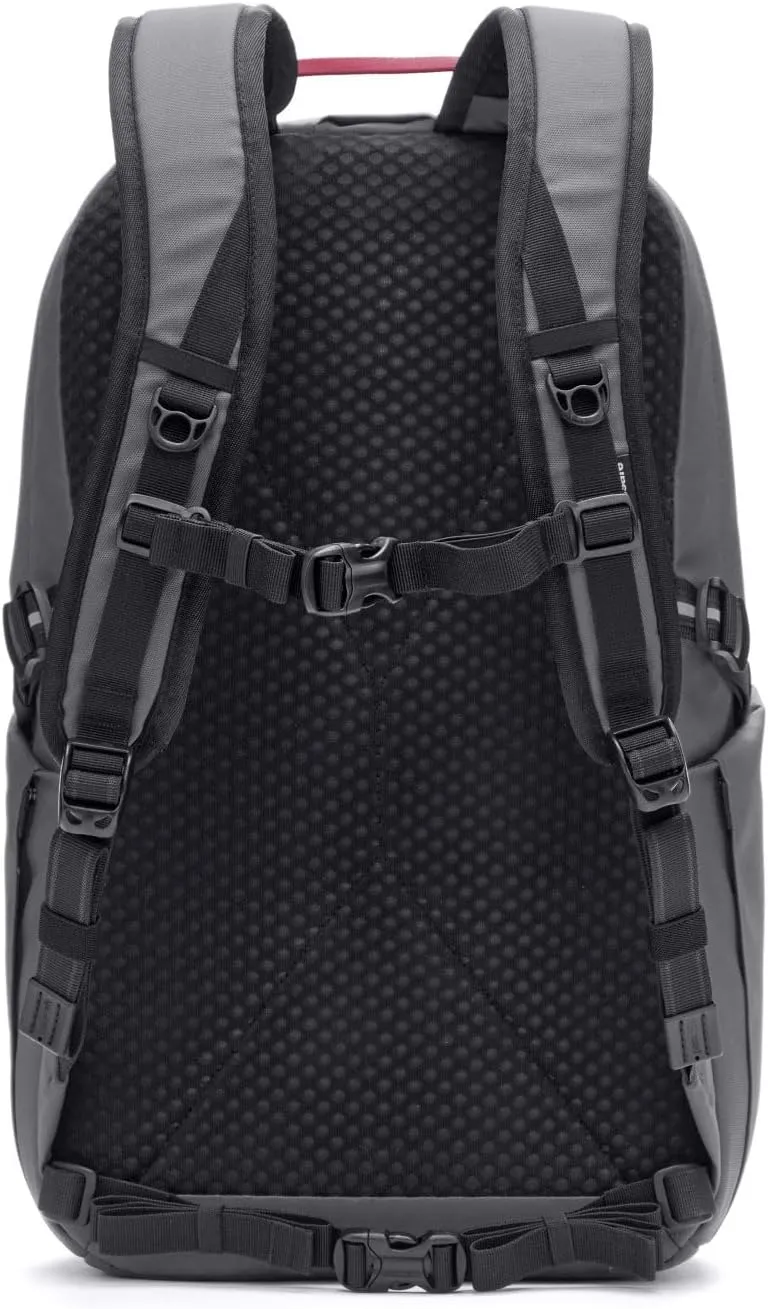 Pacsafe Vibe 25L Anti Theft Travel Pack Casual Daypack, Slate