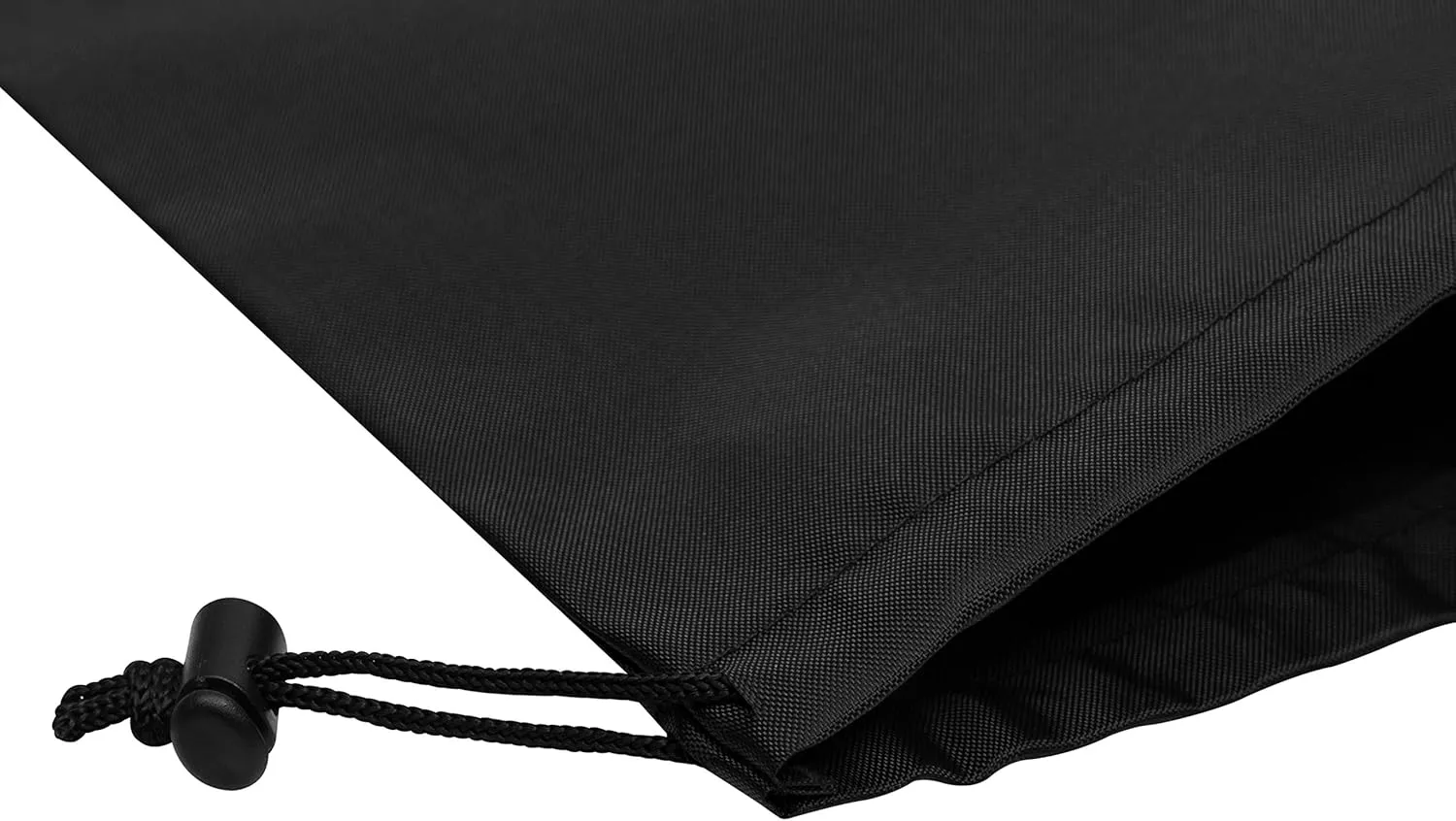 PALTERWEAR Drawstring Bag - Nylon Cinch and Ditty Stuff Pouch with Toggle (12 x 16-6 pack, Black)