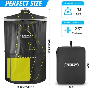 PANKAY Portable Outdoor Camping Tent & Portable Shower for Camping