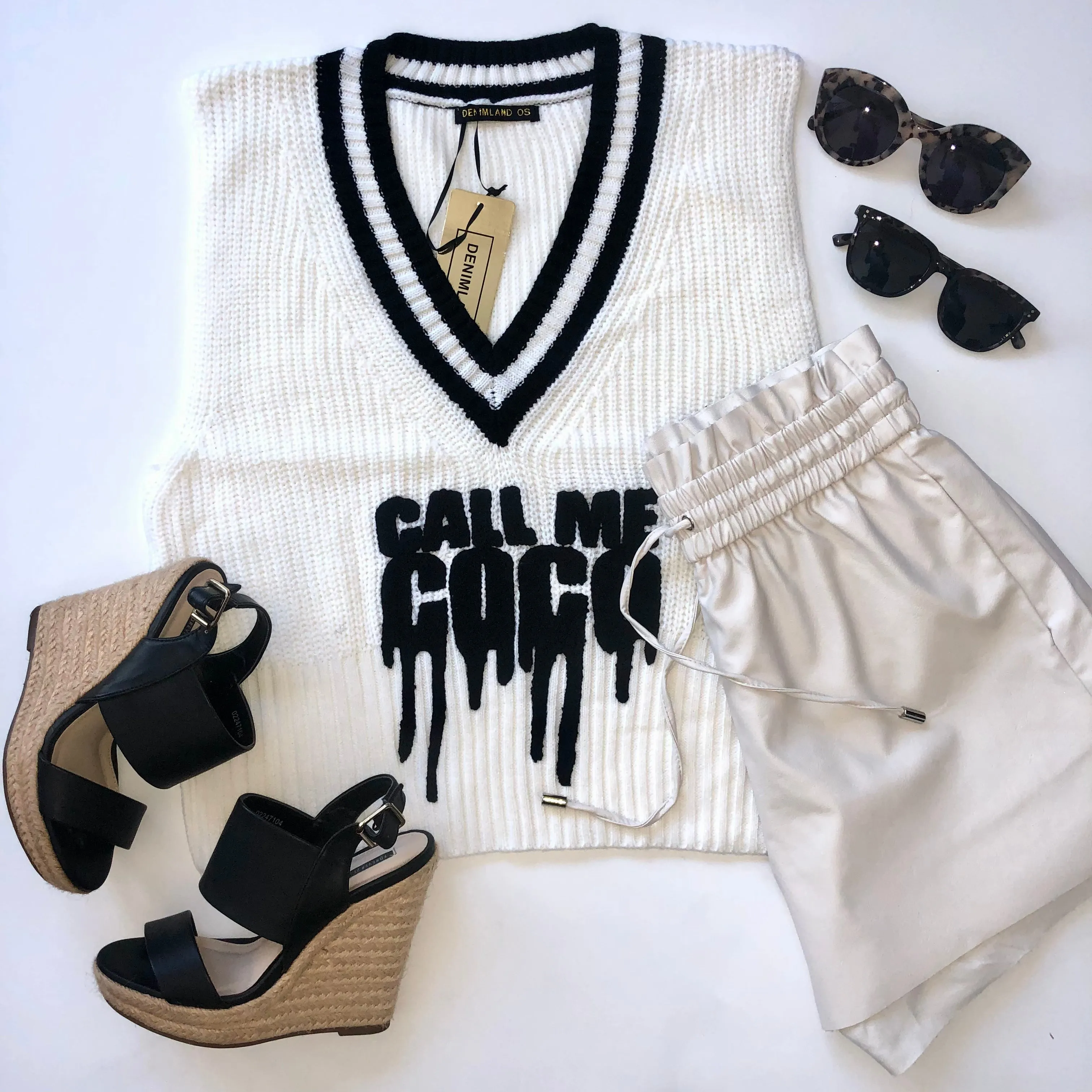 PaperBag Shorts Efecto Piel