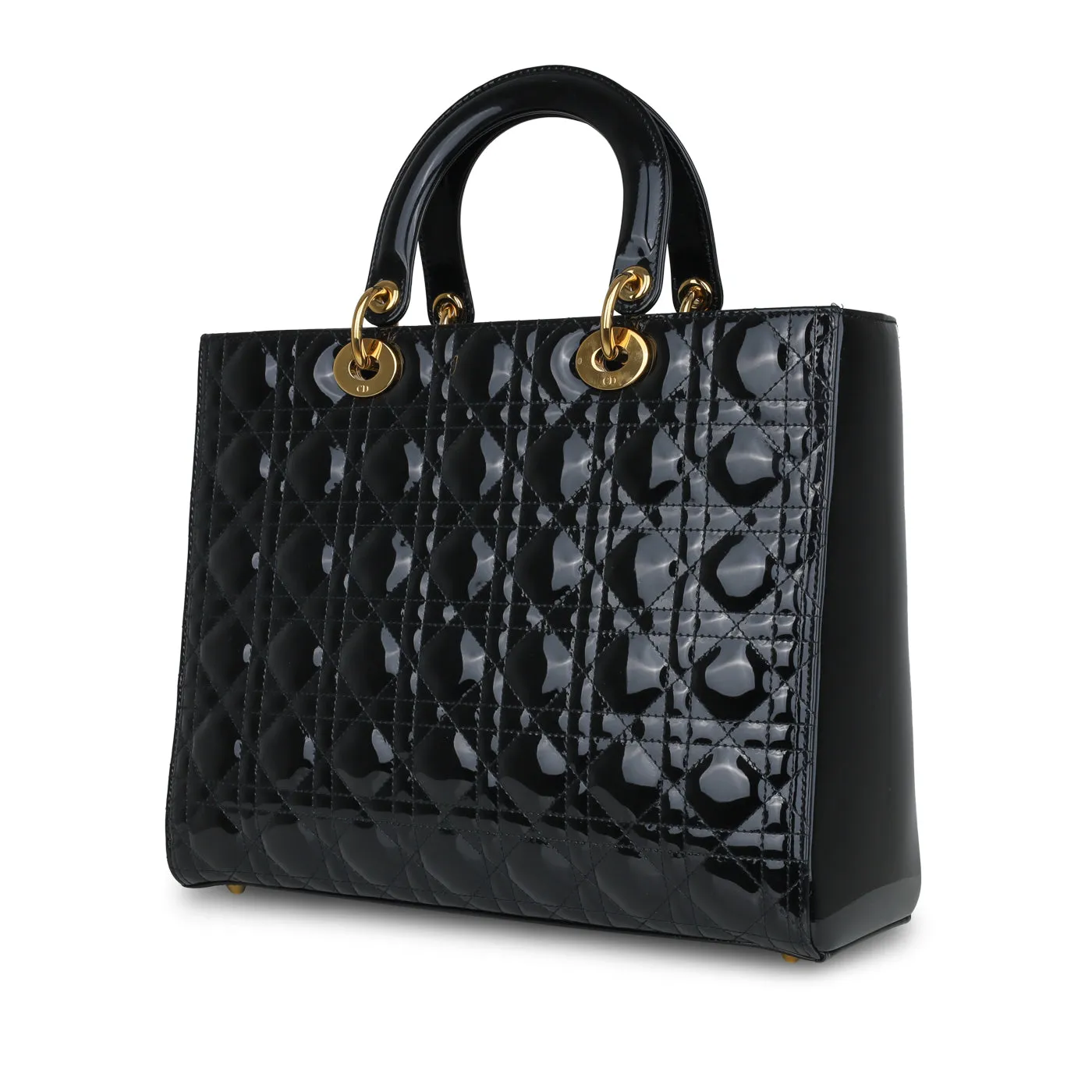 Patent Lady Dior - Large