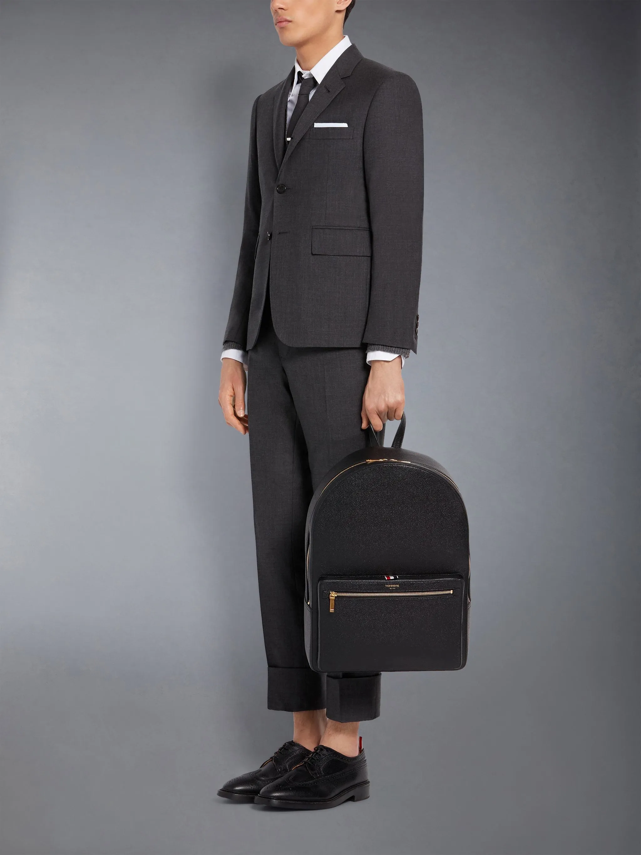 PEBBLE GRAIN STRUCTURED BACKPACK
