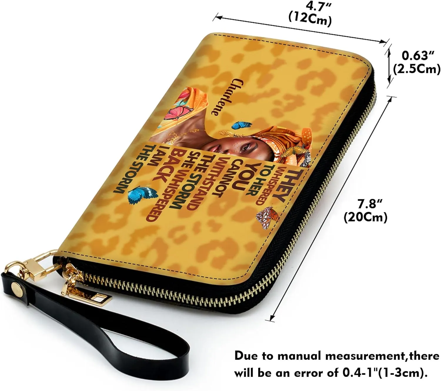 Personalized Leather Handbag For Black African Women – Matching Purse and Wallet Set – Mother's Day Gifts for Melanin Woman