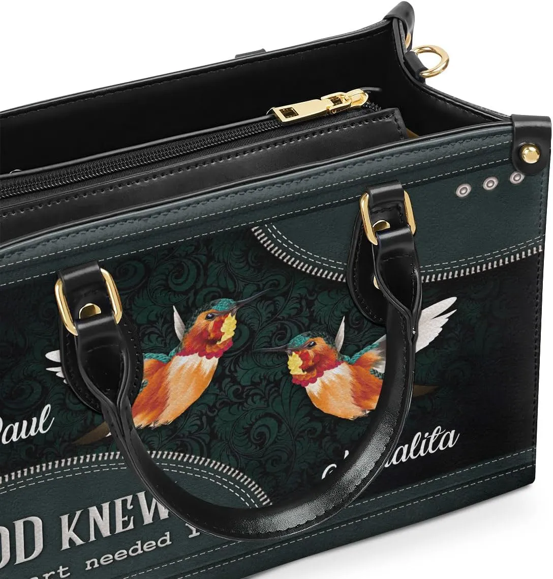 Personalized Leather Handbags For Women - Christmas Gifts For Women - Christian Gifts