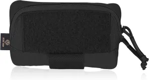 PETAC GEAR Tactical Molle Admin Pouch, Small Organizer Pocket for Tactical Vest/EDC Gun Belt/molle Platform.