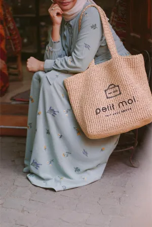 PETIT MOI WOVEN TOTE BAG