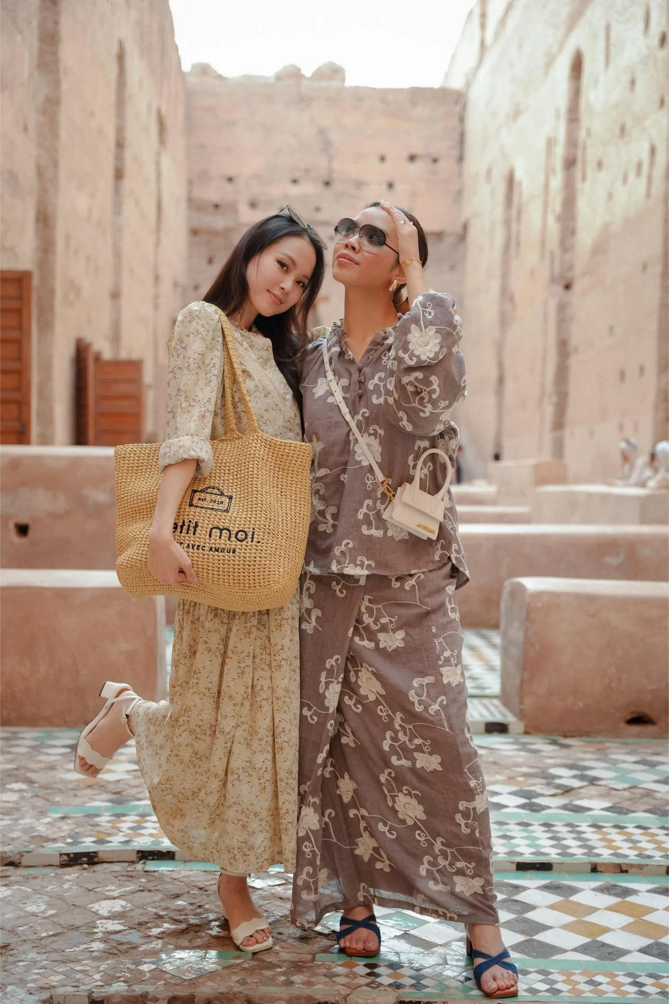PETIT MOI WOVEN TOTE BAG