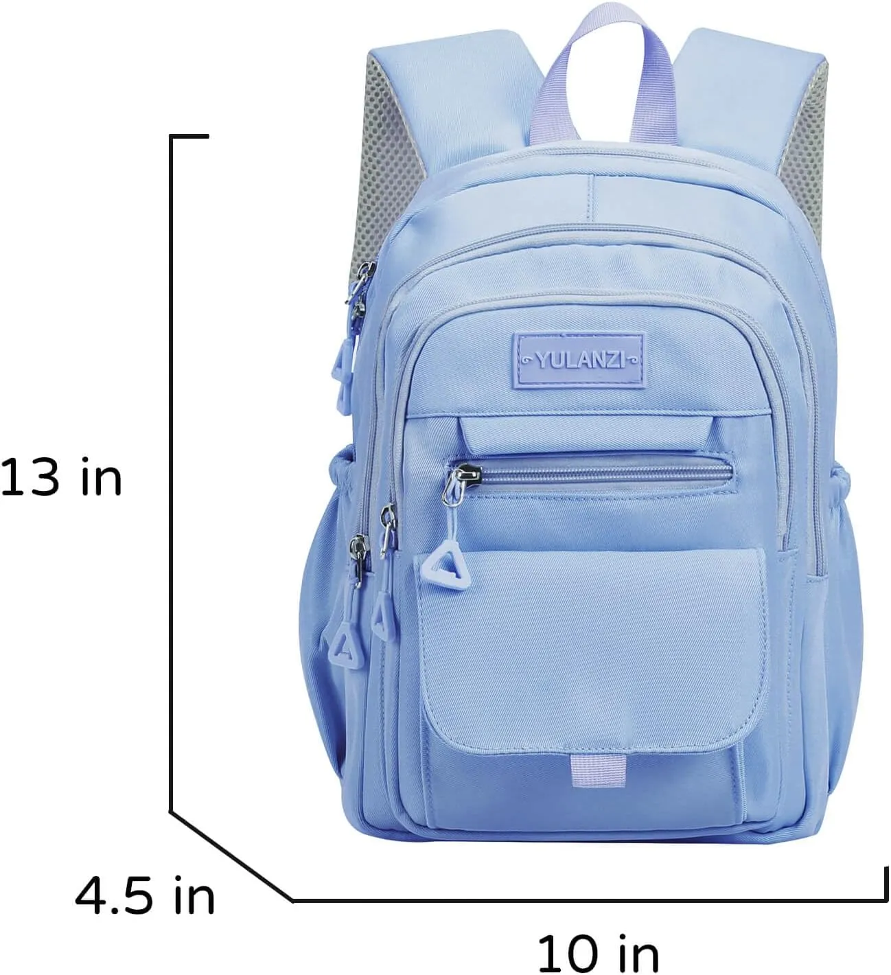 Phaoullzon Girls Small Backpack Purse for Toddler Mini Bookbag,Blue