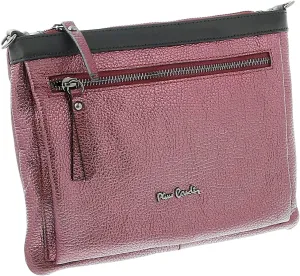 Pierre Cardin Campari Leather Structured Square Shoulder Bag for womens