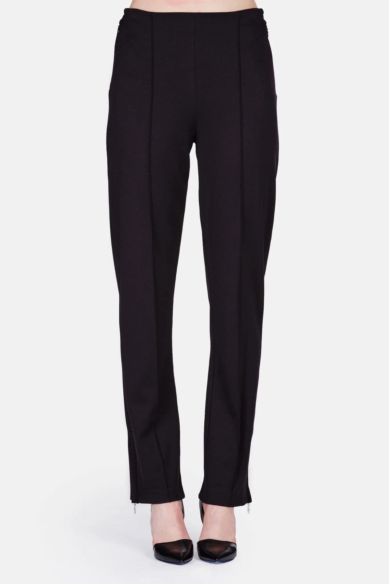 Pintuck Sweatpant - Black